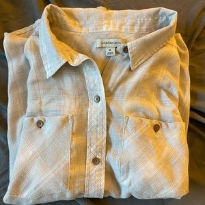 Womens Calvin Klein Flannel